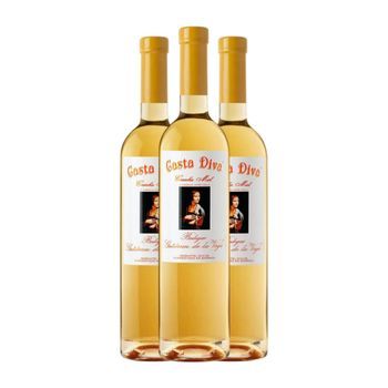 Gutiérrez De La Vega Vino Dulce Casta Diva Cosecha Miel Alicante Botella Medium 50 Cl 14.5% Vol. (pack De 3 Unidades)