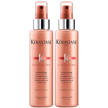 Dúo de esprays Discipline Fluidissime de Kérastase (2 x 150 ml)
