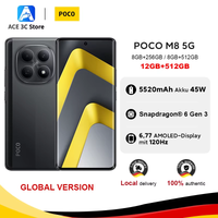 version global poco m8 5g 512gb 256gb snapdragon 6 gen 3 smartphone pantalla amoled de 677 camara de 50mp bateria de 5520 mah 45w telefono celular xiaomi