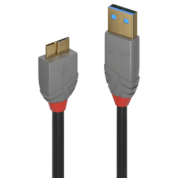 1M USB 3.0 TYPE A TO MICRO-B CABLE ANTHRA LINE