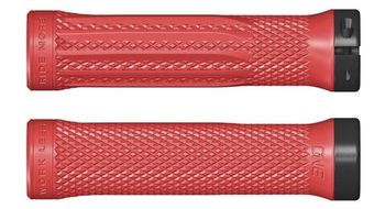Par de agarres rojos oneup lock on