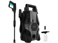 hidrolimpiadora - cecotec hydroboost 1400 essential w caudal 426 lh 105 bar bomba de aluminio radio 9m compacto ultraligero black
