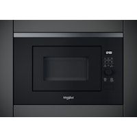 whirlpool wmf201g microondas integrado microondas con grill 20 l 800 w negro acero inoxidable