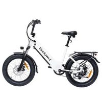 bicicleta electrica bodywel f20 todoterreno 48 v 135 ah color blanco