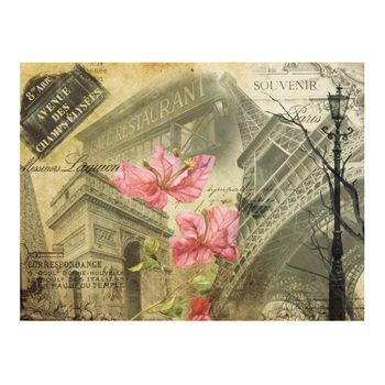 Papel Pintado 3d - Bonjour Paris! (400x309 Cm)