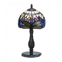 lampara de mesa belle epoque cristal tiffany ii