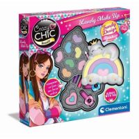 set de maquillaje infantil clementoni crazy chic rainbow 6 anos