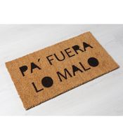 felpudo pa fuera lo malo - 33x60 cm - coco