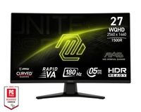 msi monitor mag 274cqf 27 rapid va curvo 1500r 2560x1440  180hz negro
