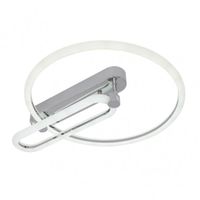 plafon 57w 3000k 4000k 6500k cromo adhara 8x49x40cm 7695lm regulable memoria y c remoto