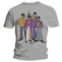 the beatles camiseta manga larga yellow submarine para mujer