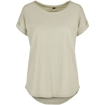 Build Your Brand Camiseta Long para mujer