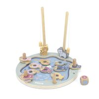 juego de pesca con estanque magnetico