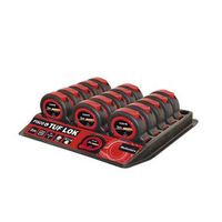 fisco tk3m - flexometro clase ii a prueba de impactos tuf-lok 3x13 en mm y bandeja con 45 uds