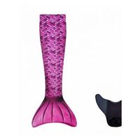 cola de sirena con monoaleta aquaris rosa s