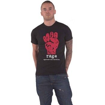 Rage Against The Machine Tops y Camisetas Red Fist para mujer