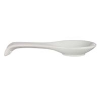 reposacucharas en ceramica blanco