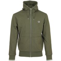 fred perry chaqueta deporte hooded zip through para hombre