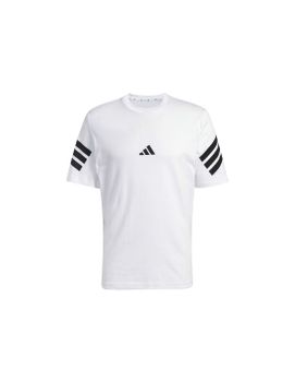 Camiseta adidas Future Icons 3Bandas Reg Hombre Blanco
