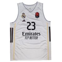 camiseta sergio llull real madrid baloncesto primera equipacion adidas 2025-26 blanca