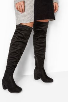 Botas Ancho Especial Altas Por Encima De La Rodilla. eee Fit