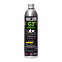muc-off  aceite c3 clima seco ceramico bio 300ml - muc-off wet chain lubricar es un lubricante y aceite ultraduradero para largas distancias en bicicleta