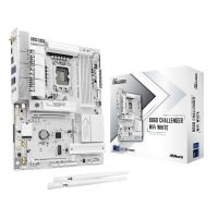 placa base asrock b860 challenger wifi white intel b860 lga 1851 ddr5 atx wifi 7 25gbe raid