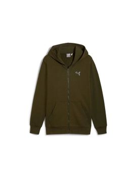 Chaqueta Casual Puma Better Essentials Full-Zip Hoodie Fl Hombre Oliva Oscuro