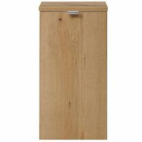 mueble de bano bajo newport con puerta mdf 30x60x40 cm - efecto roble encasa