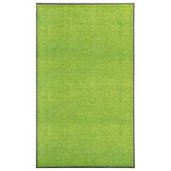 Felpudo Lavable Verde 90x150 Cm Vidaxl