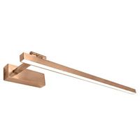 lampara de pared toolight swe038-1w 60cm brush copper led