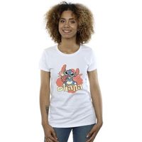 disney camiseta ohana para mujer