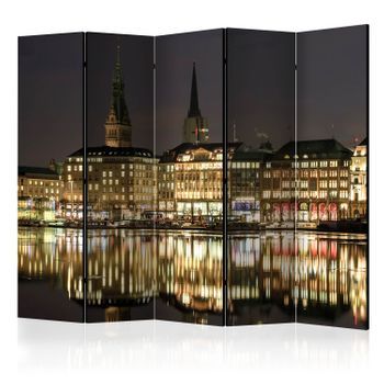 Biombo - Night In Hamburg Ii (225x172 Cm)