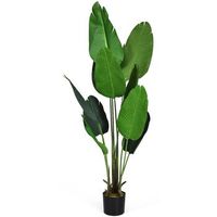 planta de platano artificial con maceta 160cm decoracion interior y exterior 200000959