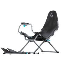 playseat challenge x - edicion logitech g asiento de simulacion negrogris