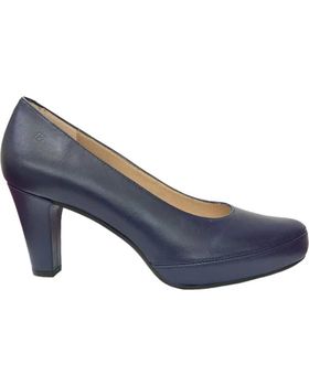de DORKING ZAPATOS SALON PIEL AZULES SUGAR OCEANO