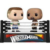 figura funko pop momento wwe john cena y the rock ring de lucha libre   61463
