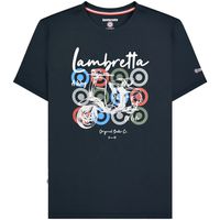 lambretta camiseta manga larga lb134 para hombre