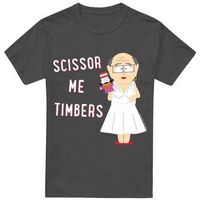 south park tops y camisetas scissor me timbers para mujer