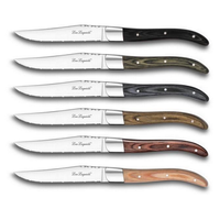 amefa juego de 6 cuchillos para carne - 603960