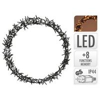 aro de luz de navidad con 400 leds 48 cm ambiance
