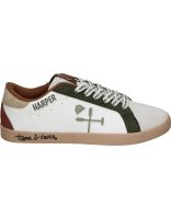 zapatillas harperneyer superbowl blancas con verde y burdeos 41