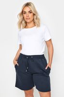 yours joggers cortos azul marino mujer curvy y tallas grandes yours