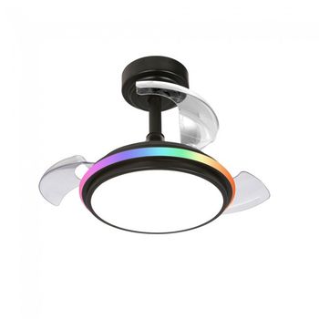 Ventilador led aspas plegables antila mini xs rgb cct (40w)