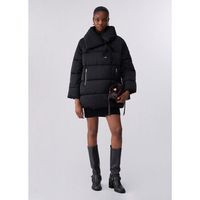 liu jo chaqueta cazadora acolchada over en nailon brillante para mujer