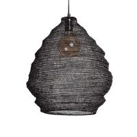 lampara colgante metal milos l dorado