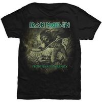 iron maiden camiseta manga larga from fear to eternity para mujer