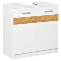 mueble bajo lavabo 60x30x605 cm blanco