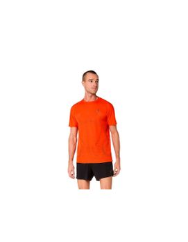 Camiseta de Running Asics Metarun Ss Hombre Cherry Tomato