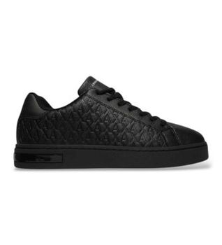 A|X Armani Exchange para hombre. XM000140AF11916MZ715 Zapatillas London con textura negro (41), Tela, Plano, Ninguno, Casual